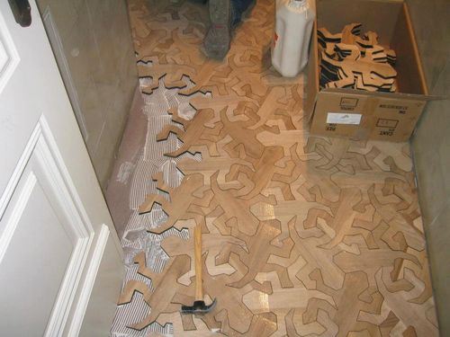 Escher floor!!!!!