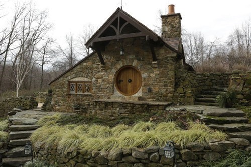 A hobbit inspired house.